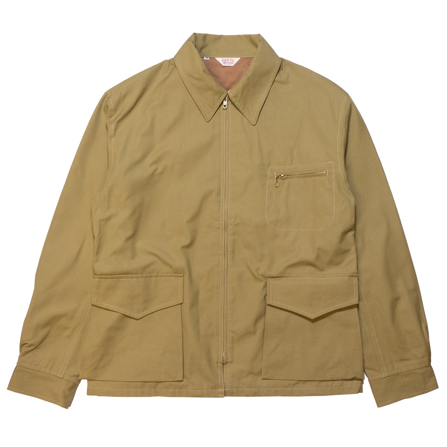 G&F Co._WORK JACKET_KHAKI