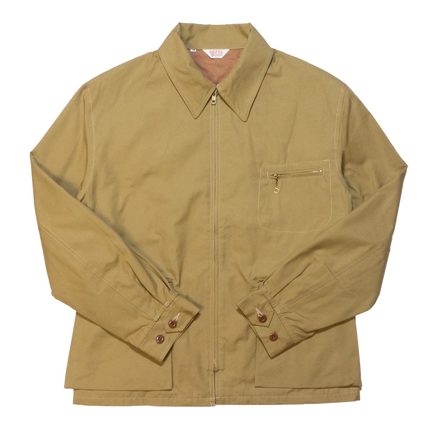 G&F Co._WORK JACKET_KHAKI