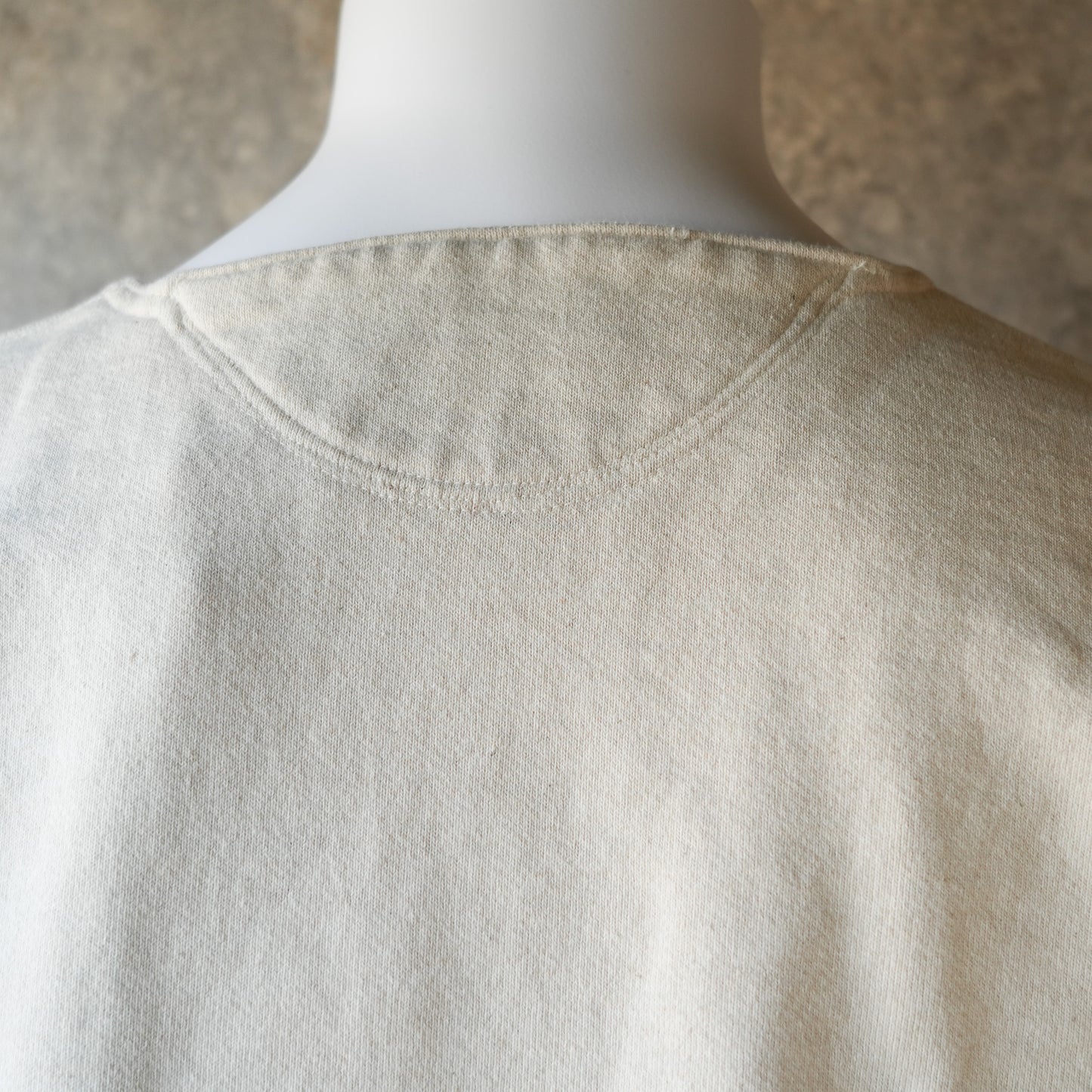 PREQUEL_C1011 Henley Sweatshirt (Natural) ヘンリースウェットシャツ (ナチュラル)