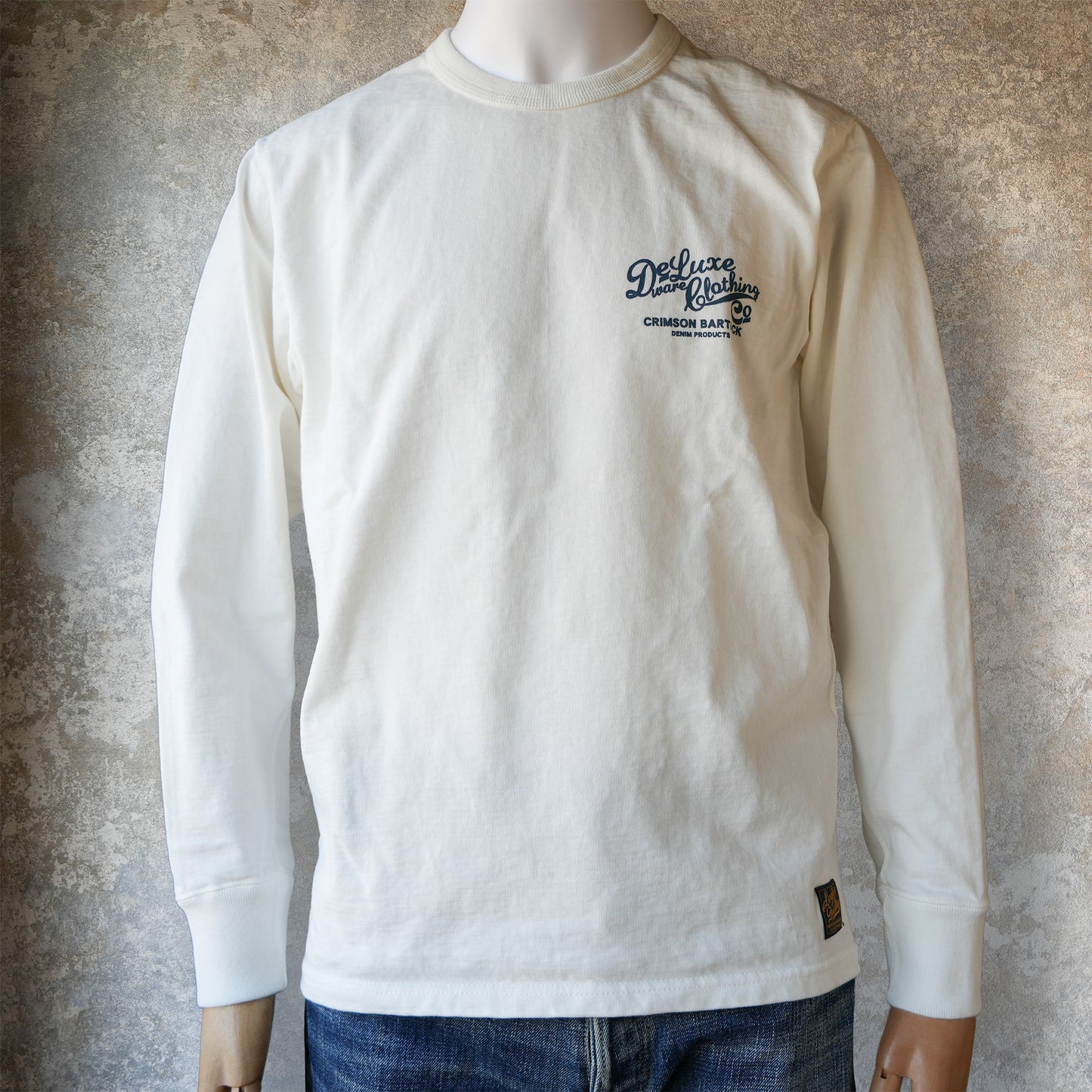 DELUXEWARE_BRGX-264_CRIMSON BARTACK_WHITE