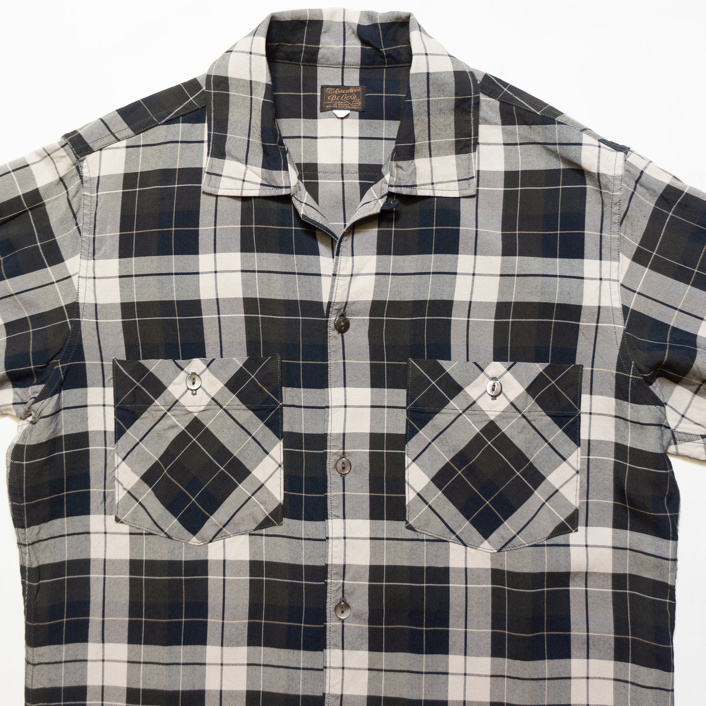 DELUXEWARE_RCS-04S_RAYON DUCK SHIRT