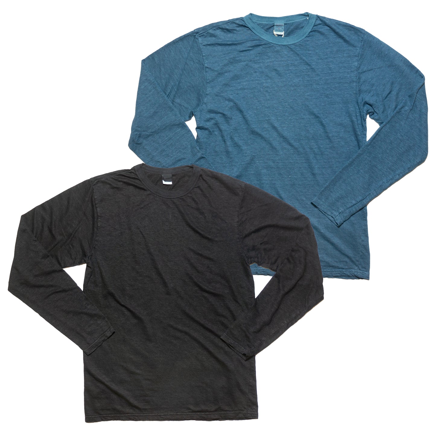 UES_602501_100% linen long sleeve T-shirt