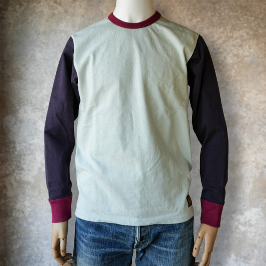 DELUXEWARE_DXTL-261_3C LONG SLEEVE_GREEN.WASH