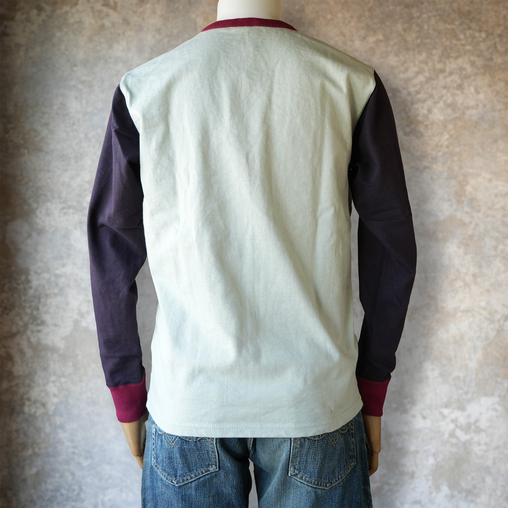 DELUXEWARE_DXTL-261_3C LONG SLEEVE_GREEN.WASH – JeansShopSpiral