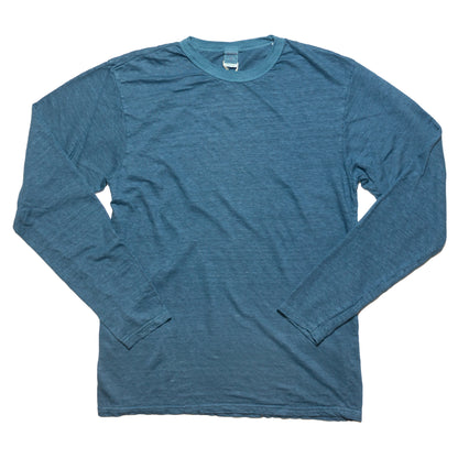 UES_602501_100% linen long sleeve T-shirt