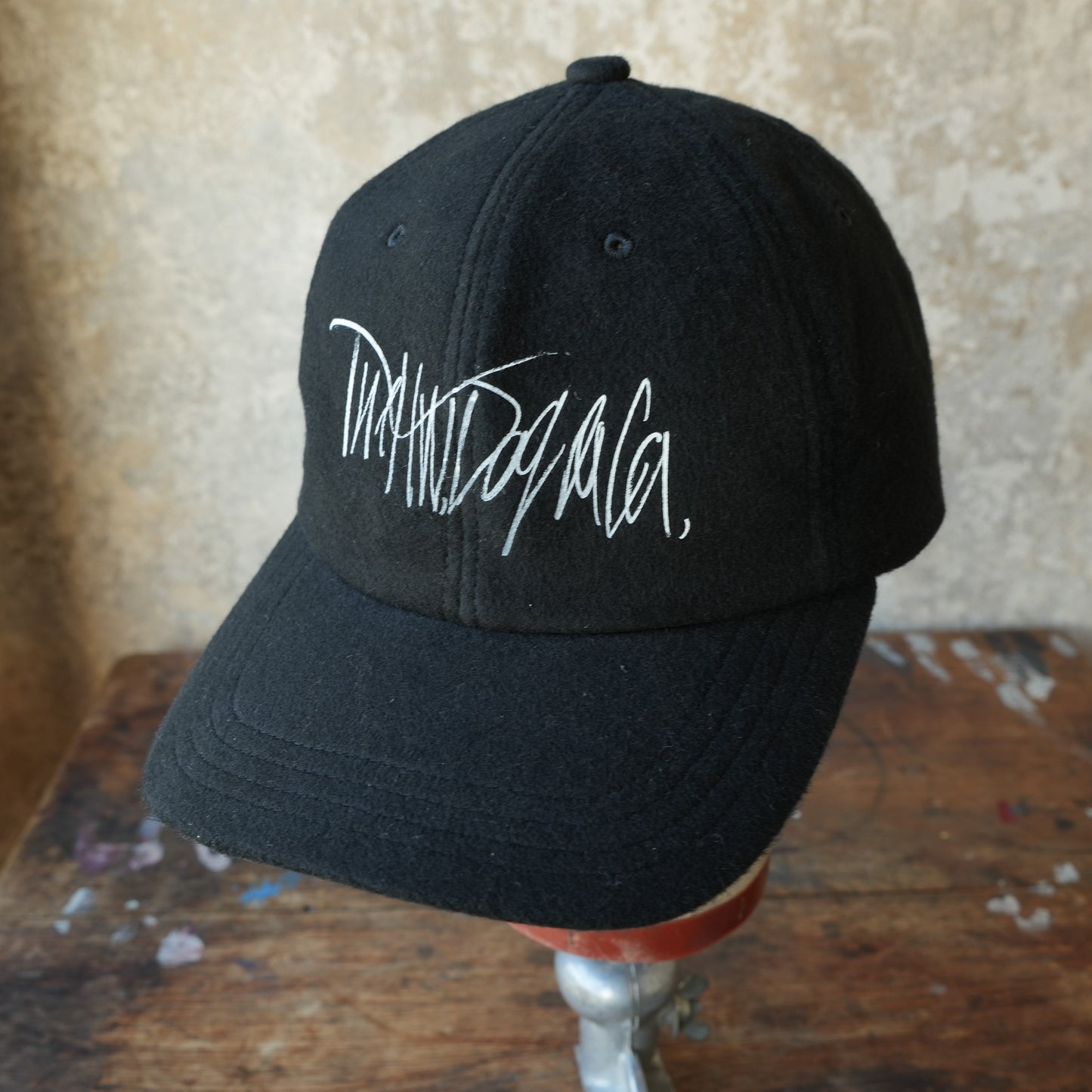 THE H.W.DOG&CO_D-01083_SIGN LOGO LOW CAP_Black