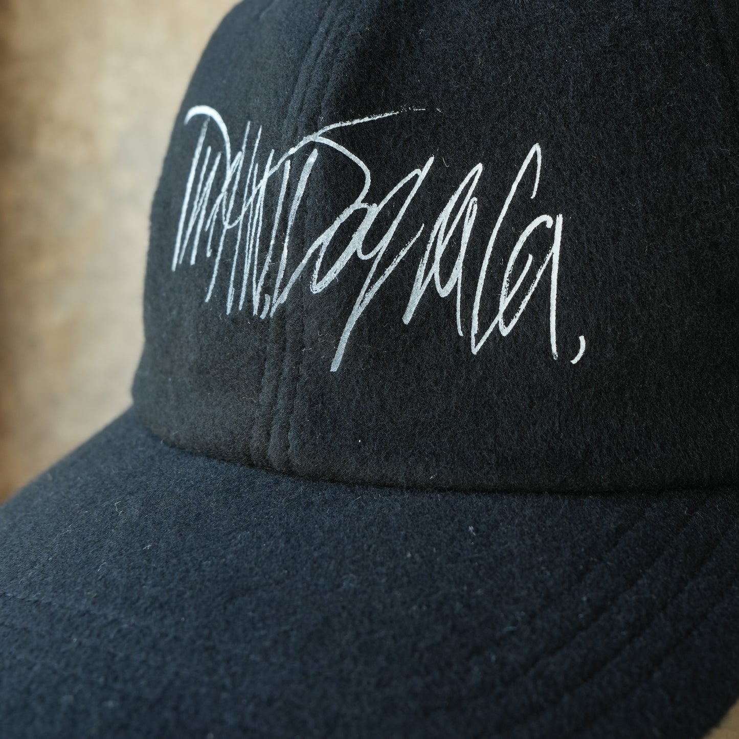 THE H.W.DOG&CO_D-01083_SIGN LOGO LOW CAP_Black