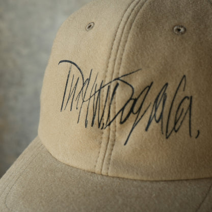 THE H.W.DOG&CO_D-01083_SIGN LOGO LOW CAP_Beige