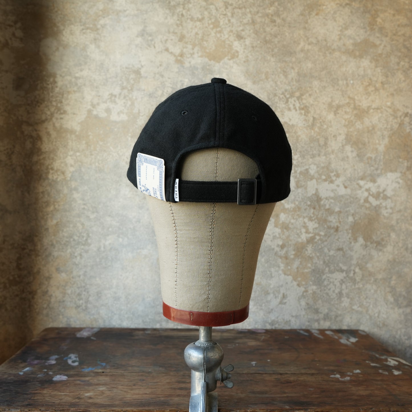 THE H.W.DOG&CO_D-01083_SIGN LOGO LOW CAP_Black