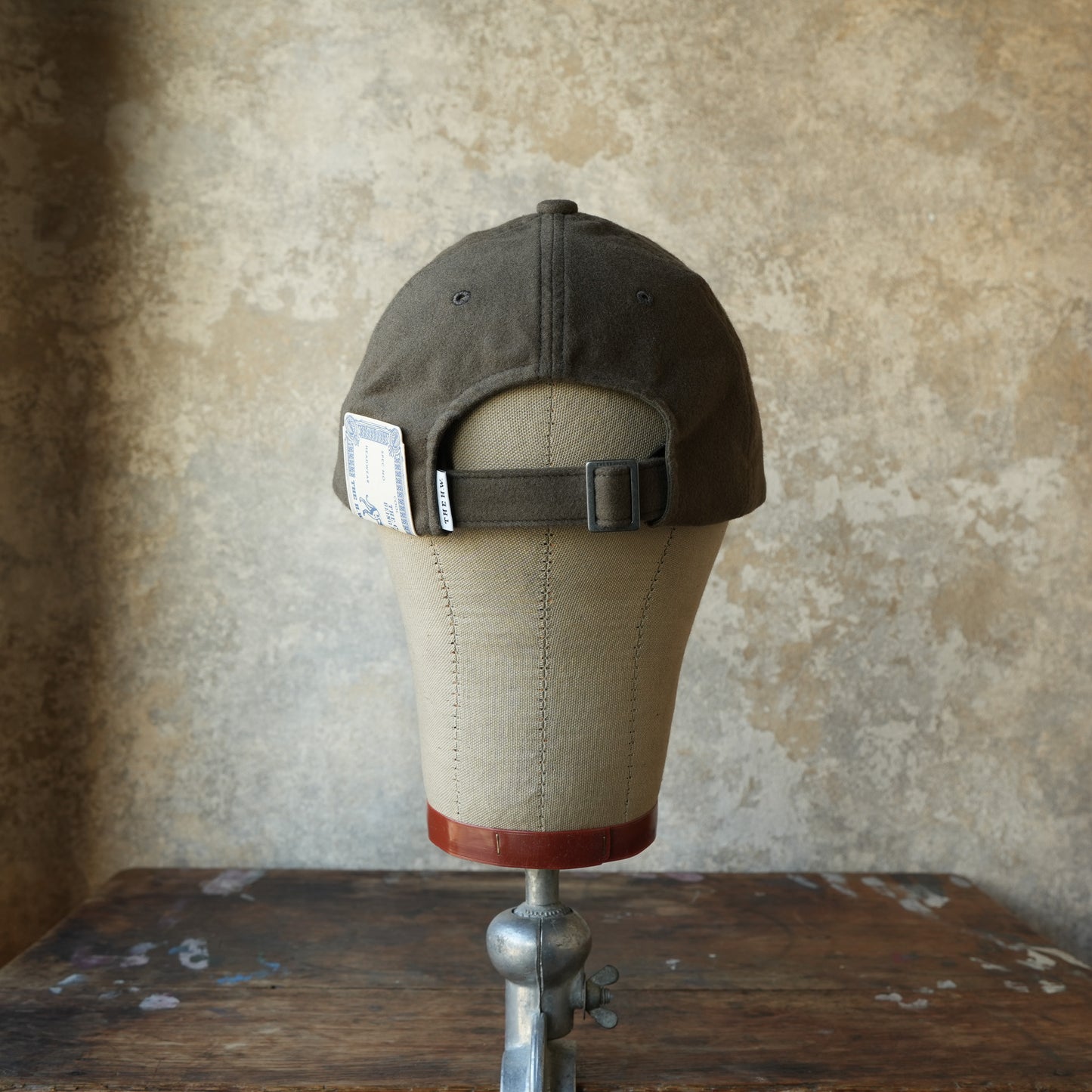 THE H.W.DOG&CO_D-01083_SIGN LOGO LOW CAP_Olive