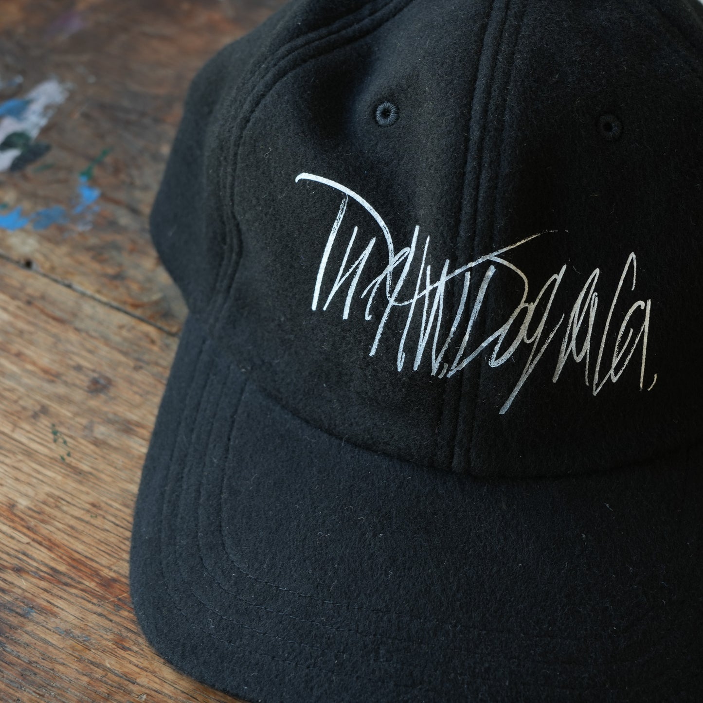 THE H.W.DOG&CO_D-01083_SIGN LOGO LOW CAP_Black