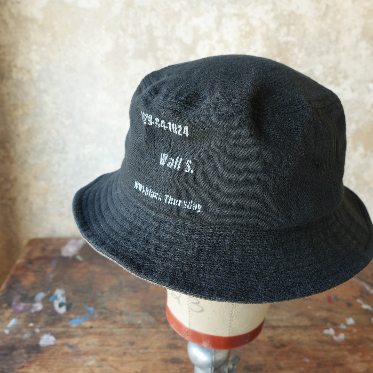 THE H.W.DOG&CO_D-01071_FLAG HAT_Black
