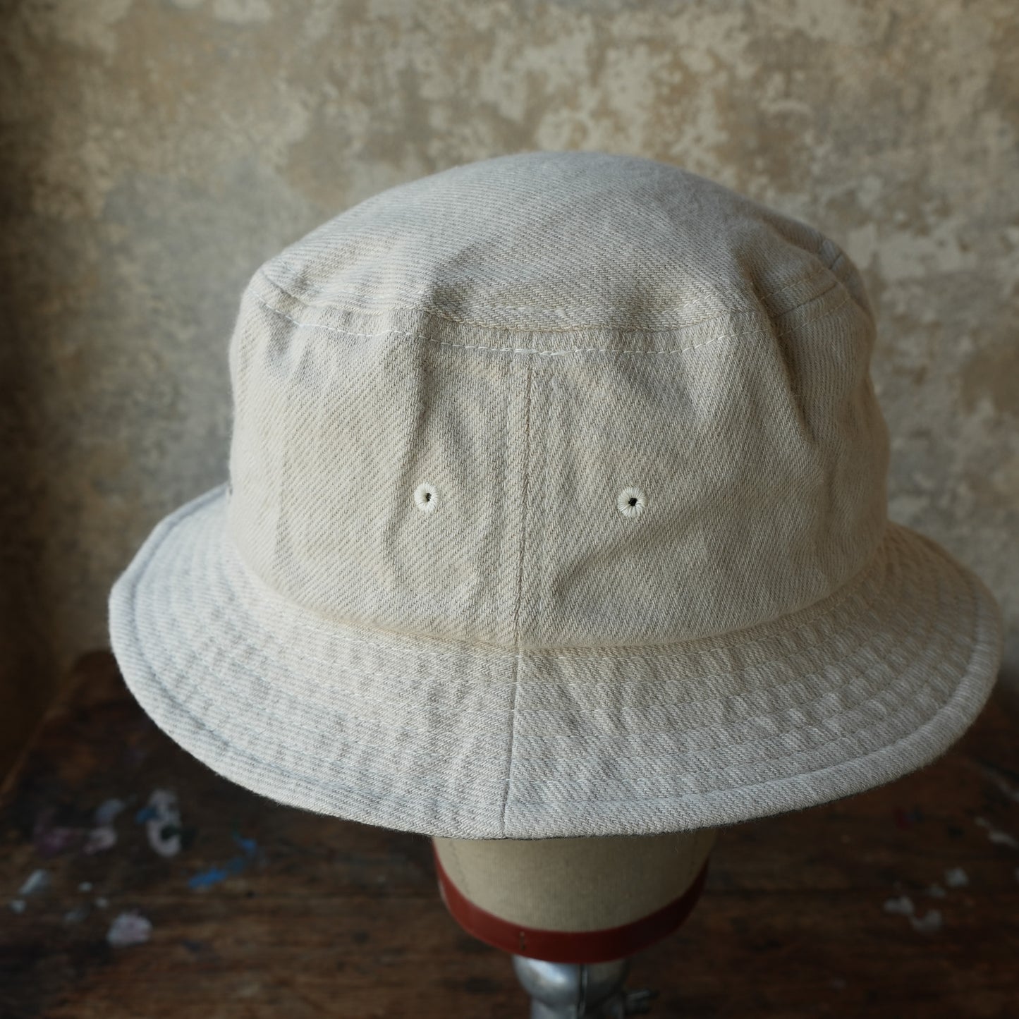 THE H.W.DOG&CO_D-01071_FLAG HAT_Ivory