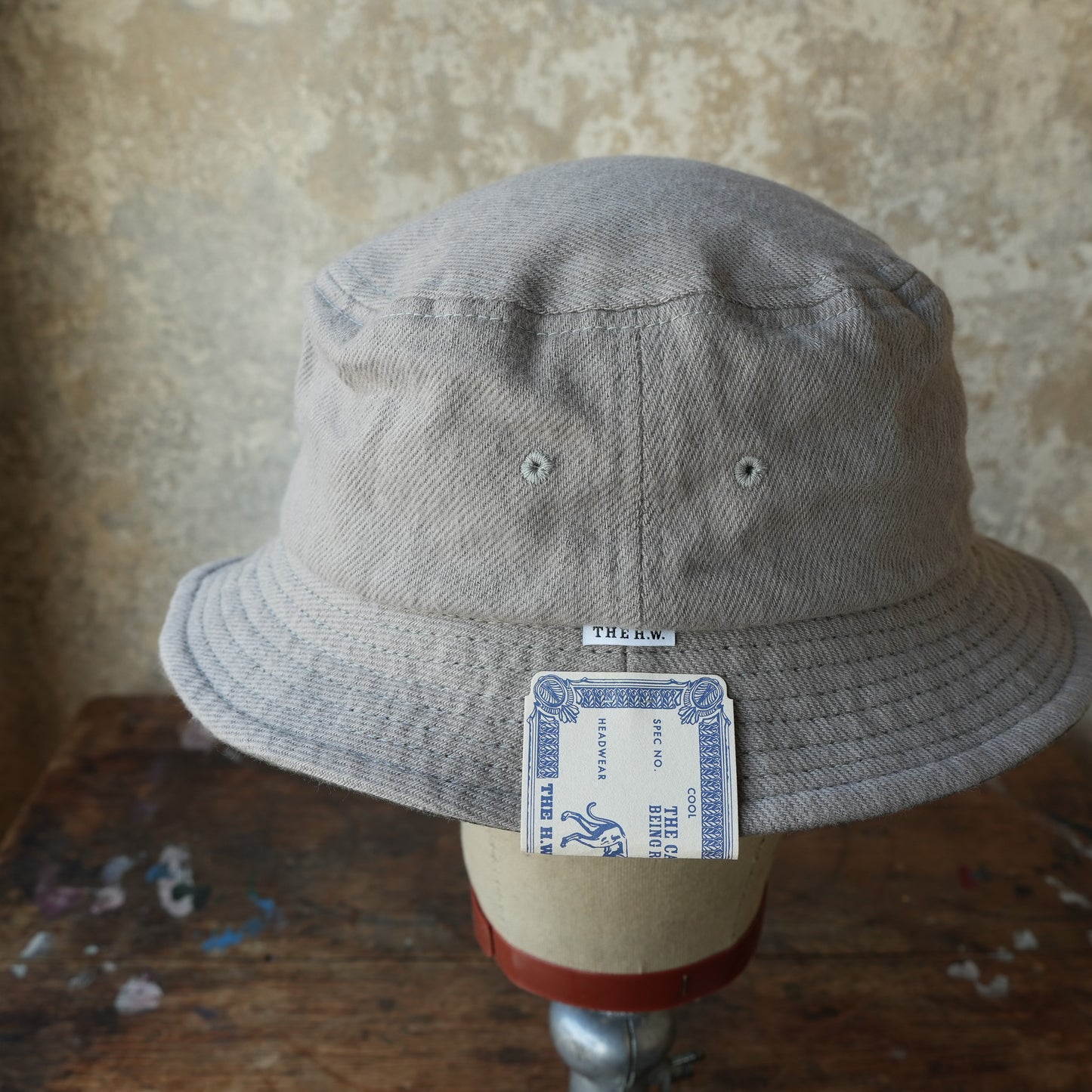 THE H.W.DOG&CO_D-01071_FLAG HAT_Gray