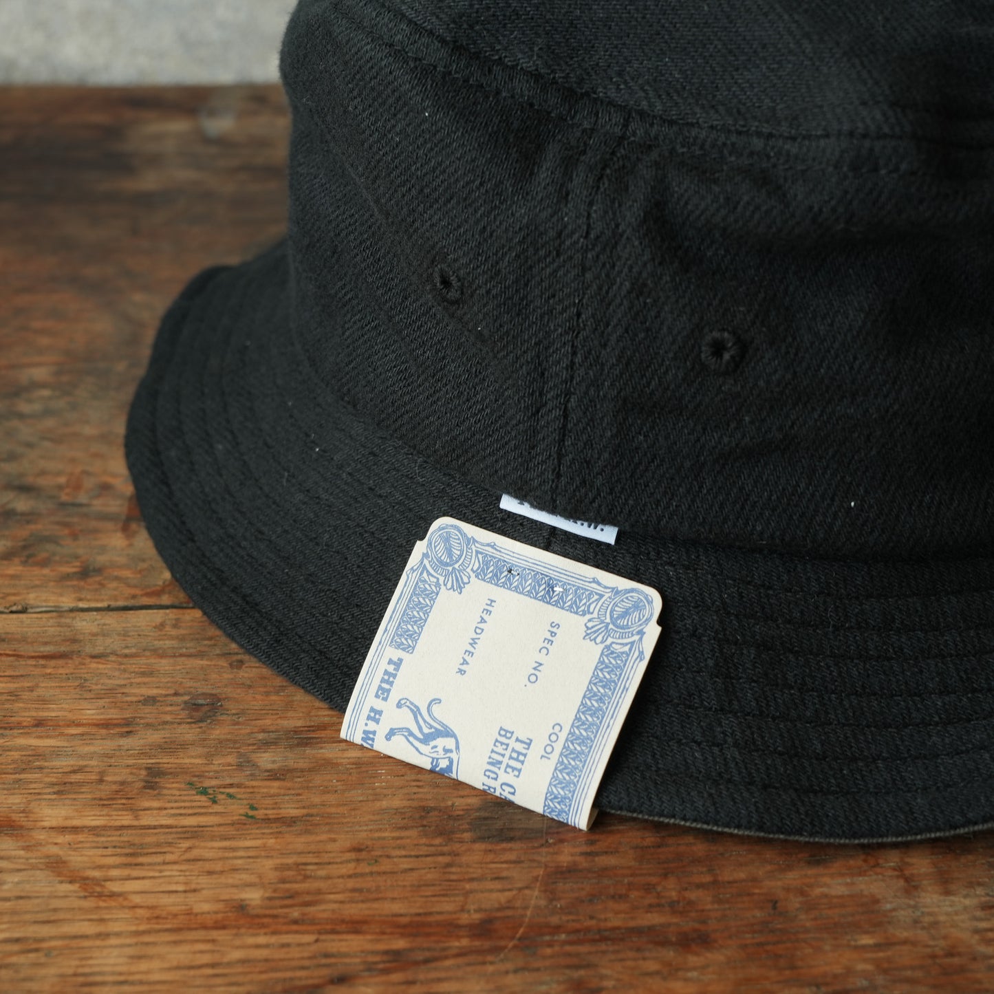 THE H.W.DOG&CO_D-01071_FLAG HAT_Black