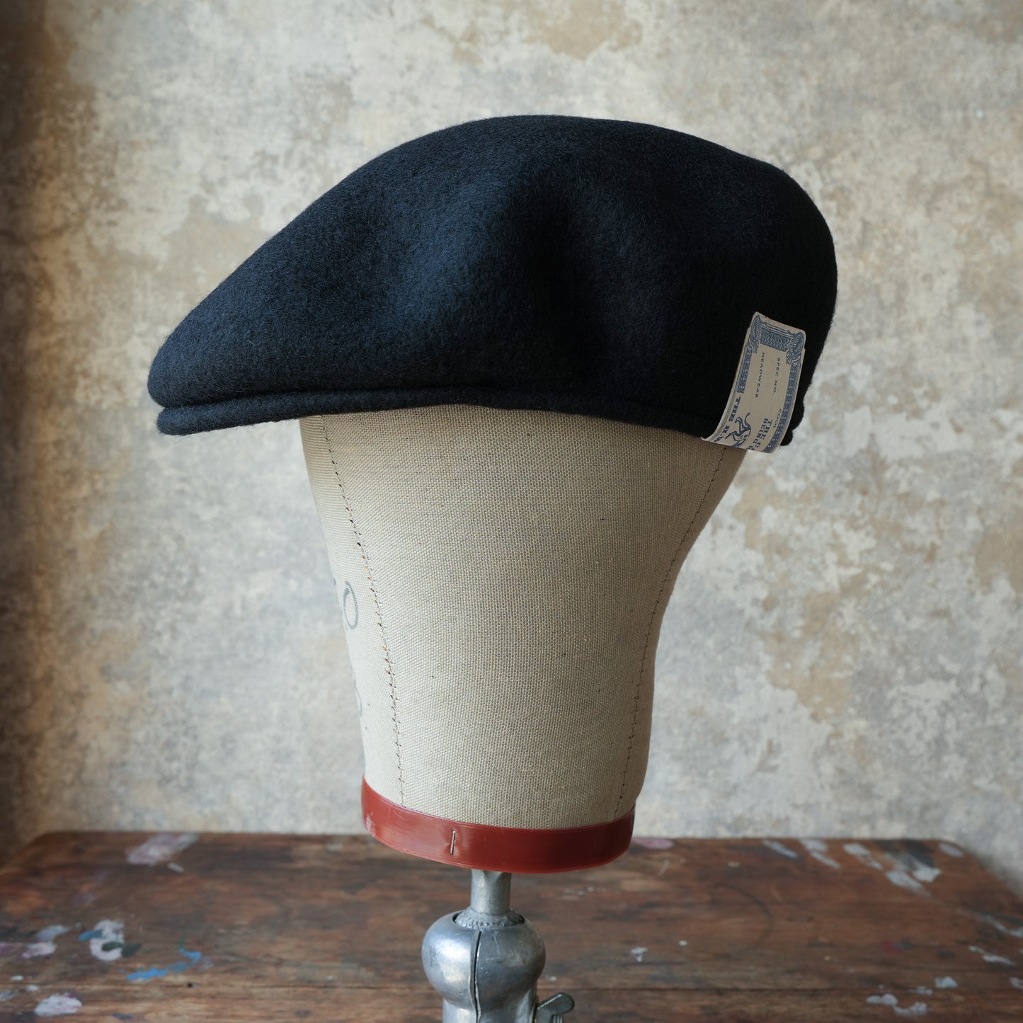 THE H.W.DOG&CO_D-01111_WOOL ASCOT_Black