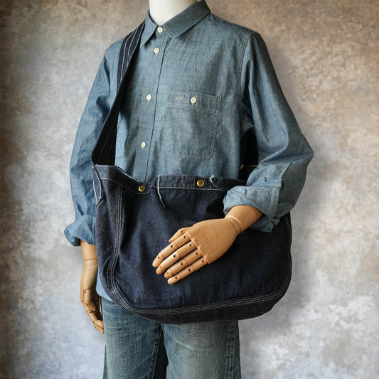 TCB jeans_NEWS PAPER BAG_Color Denim BLUE