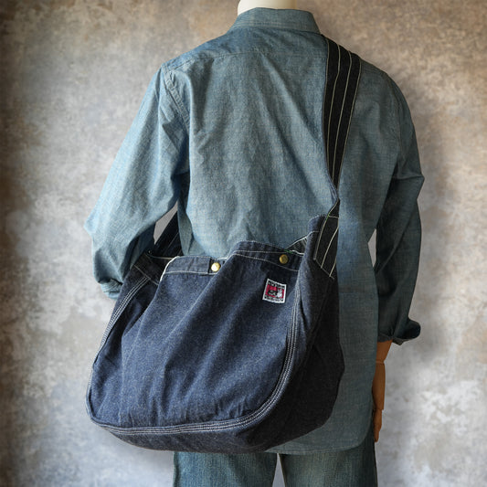 TCB jeans_NEWS PAPER BAG_Color Denim BLUE
