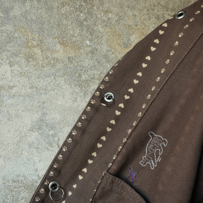 TCB Jeans_Cathartt Chore Coat_Brown Paw Stripe