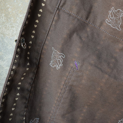 TCB Jeans_Cathartt Chore Coat_Brown Paw Stripe