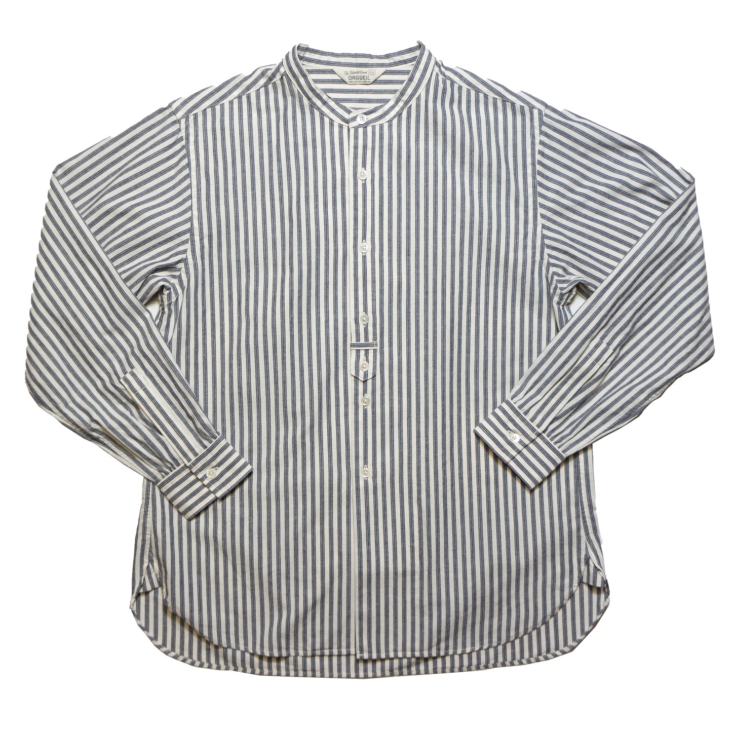 ORGUEIL_OR-5098_Grandad Collar Shirt