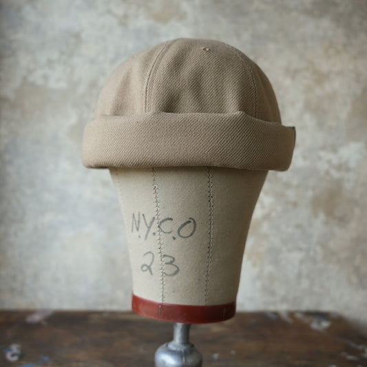 THE H.W.DOG&CO_D-01115_ROLL CAP_BEIGE
