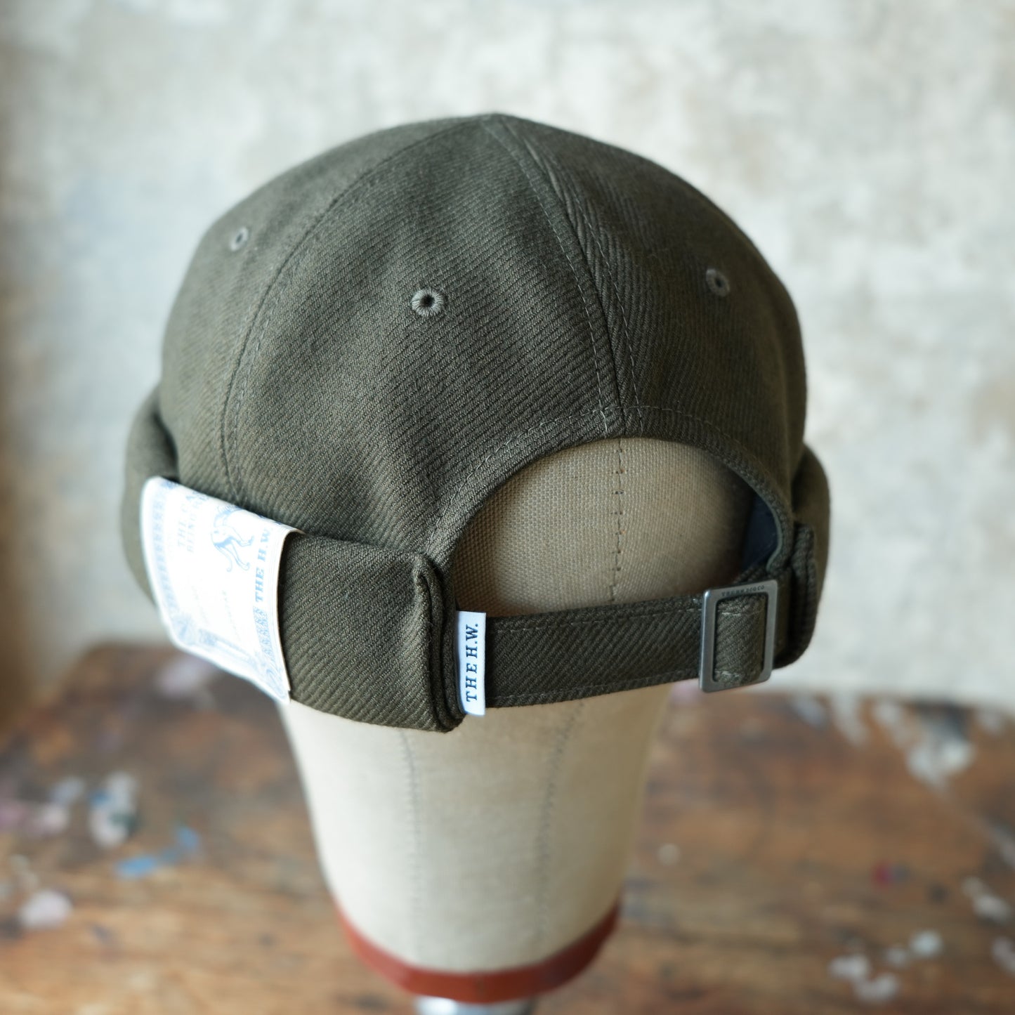 THE H.W.DOG&CO_D-01115_ROLL CAP_OLIVE