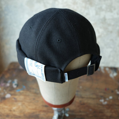 THE H.W.DOG&CO_D-01115_ROLL CAP_BLACK