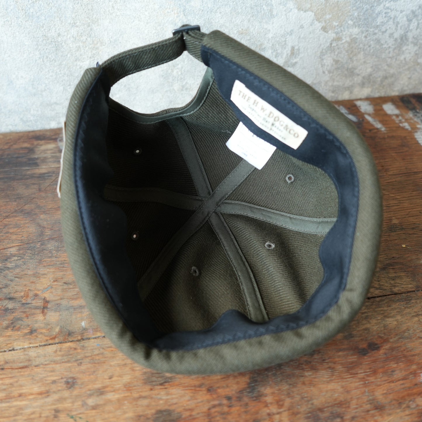 THE H.W.DOG&CO_D-01115_ROLL CAP_OLIVE