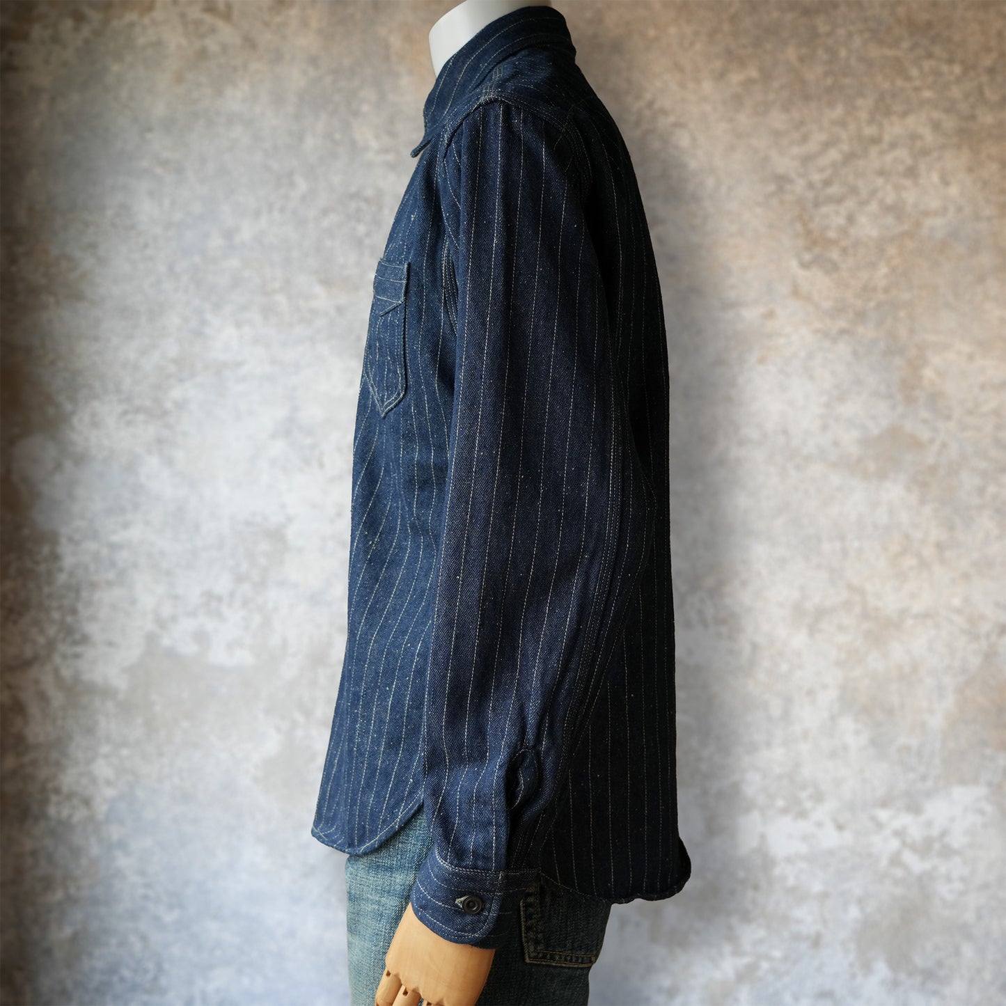 DELUXEWARE_7630A_DENIM NEL SHIRT