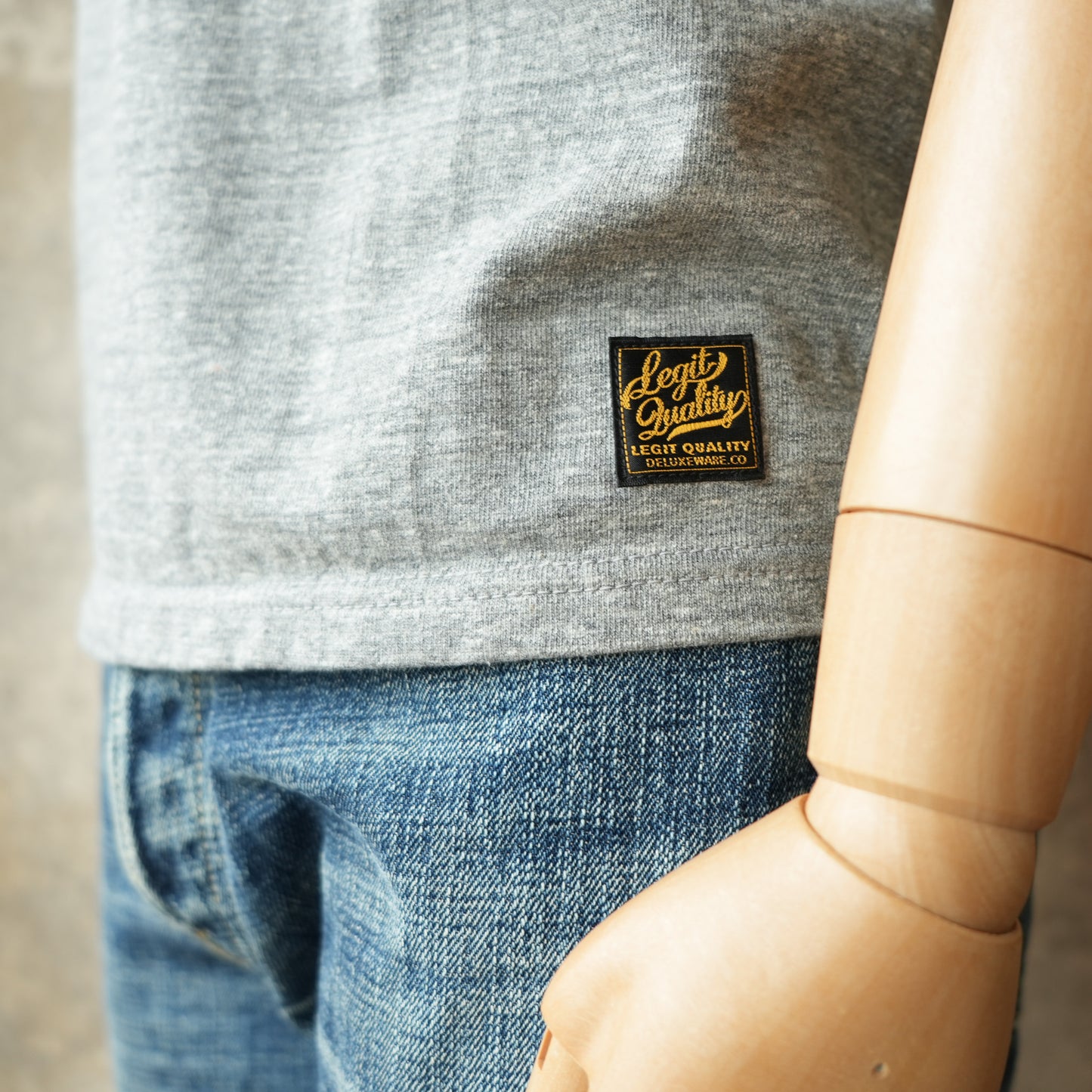 DELUXEWARE_DXTS-2601_SADDLE_杢D.GRAY