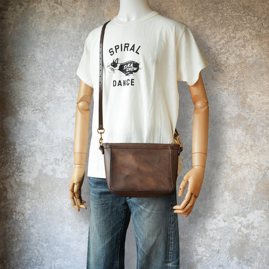 VASCO_VS-313L_LEATHER TELEPHONE SHOULDER BAG_SMALL_GRAY