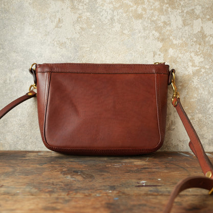 VASCO_VS-313L_LEATHER TELEPHONE SHOULDER BAG_SMALL_CAMEL