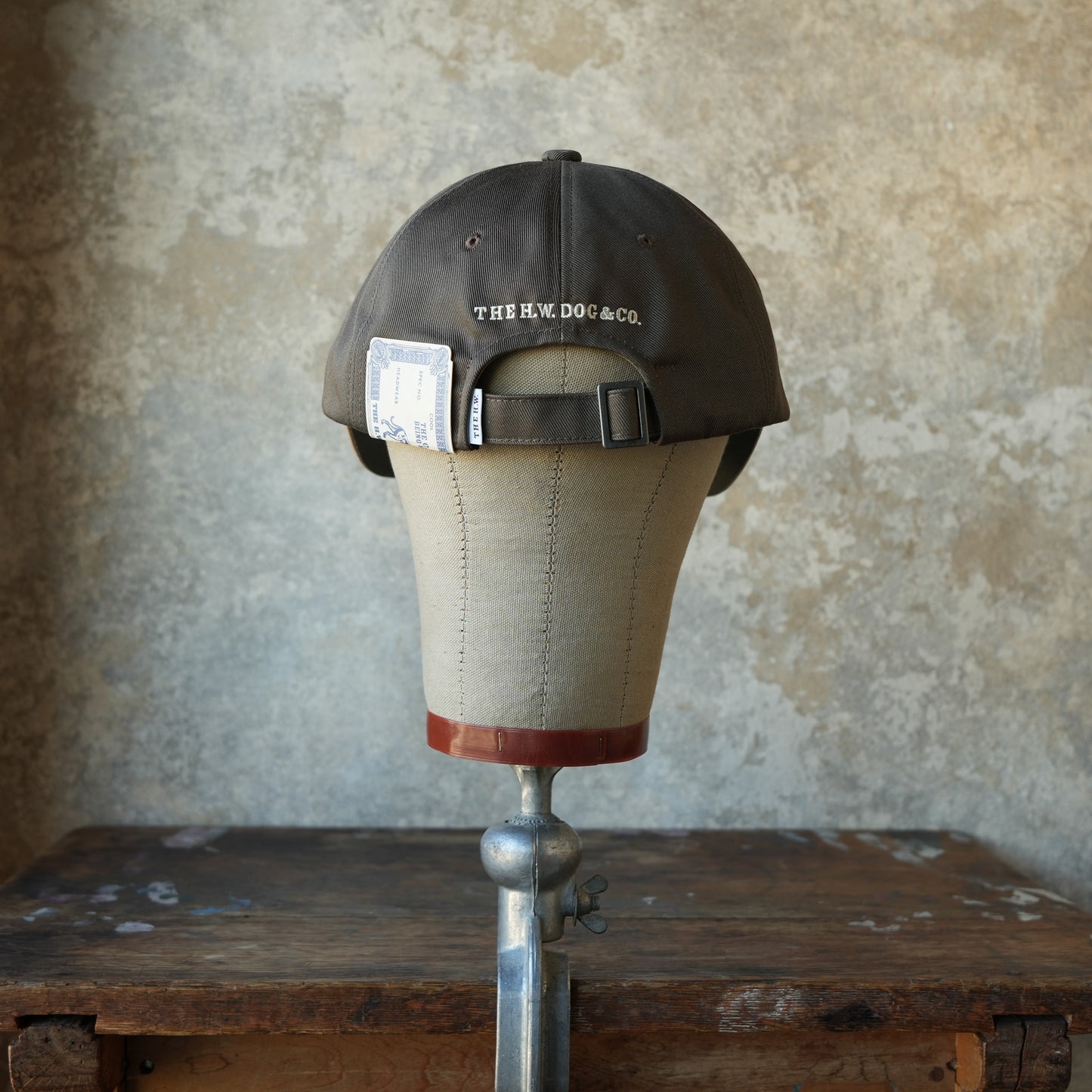 THE H.W.DOG&CO_D-01097_BIG BRIM CAP_Brown