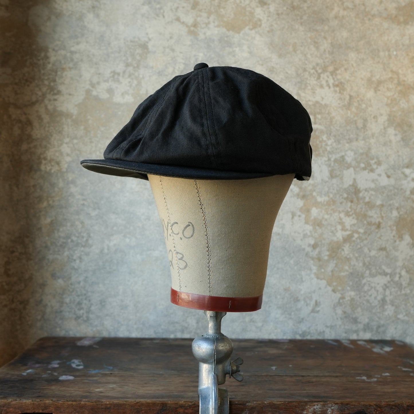 THE H.W.DOG&CO_D-01141_COTTON LINEN WASH CAS_BLACK