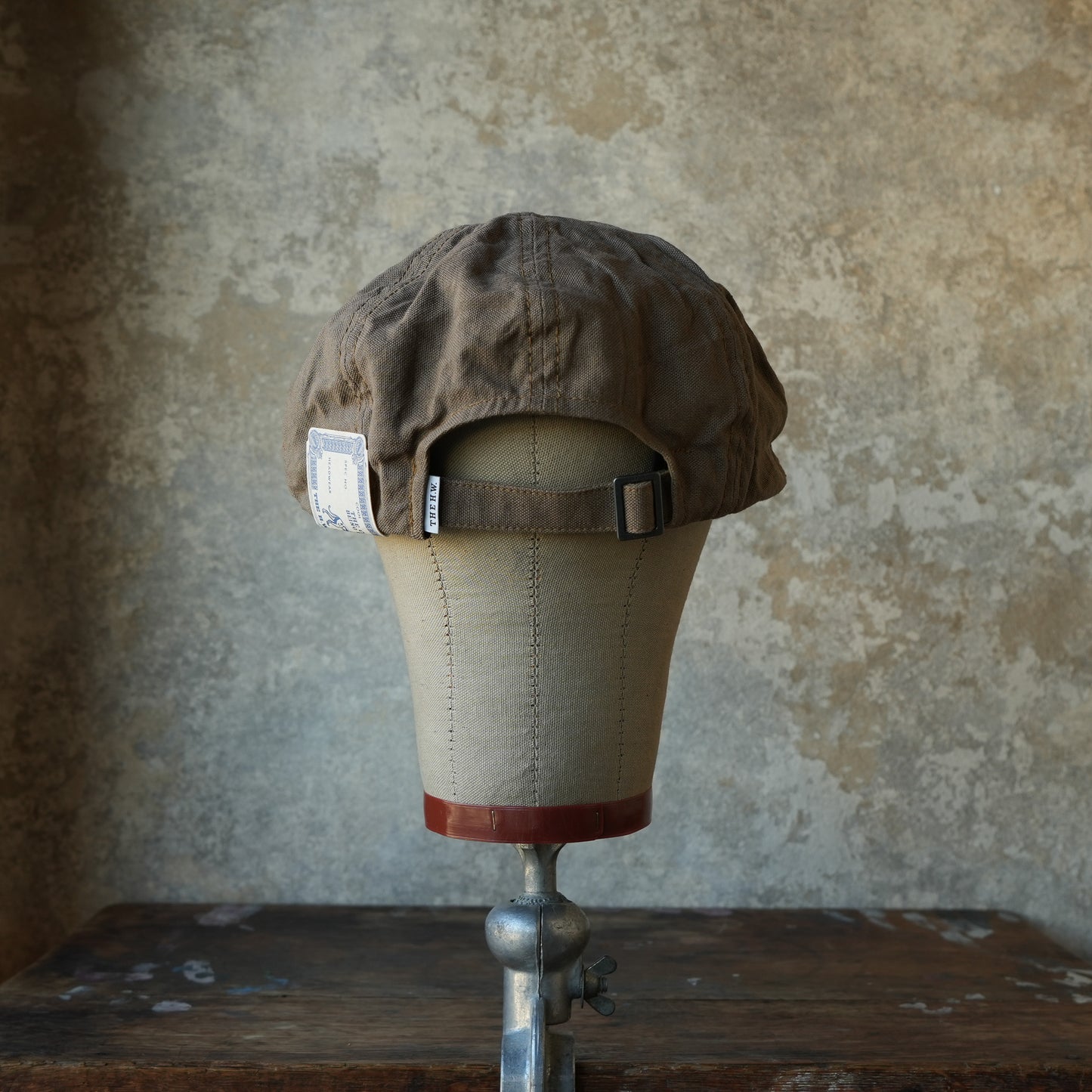 THE H.W.DOG&CO_D-01141_COTTON LINEN WASH CAS_BROWN