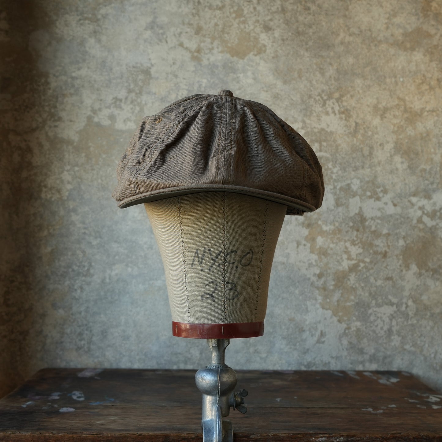 THE H.W.DOG&CO_D-01141_COTTON LINEN WASH CAS_BROWN