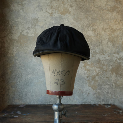 THE H.W.DOG&CO_D-01141_COTTON LINEN WASH CAS_BLACK