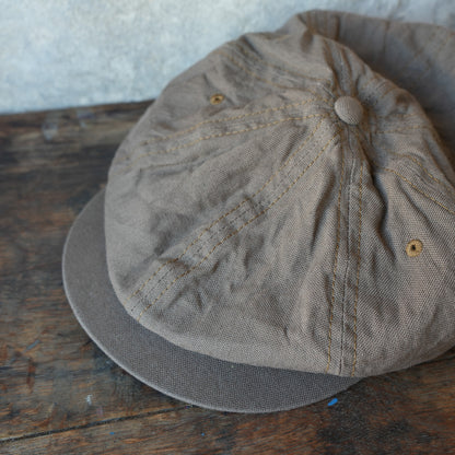 THE H.W.DOG&CO_D-01141_COTTON LINEN WASH CAS_BROWN