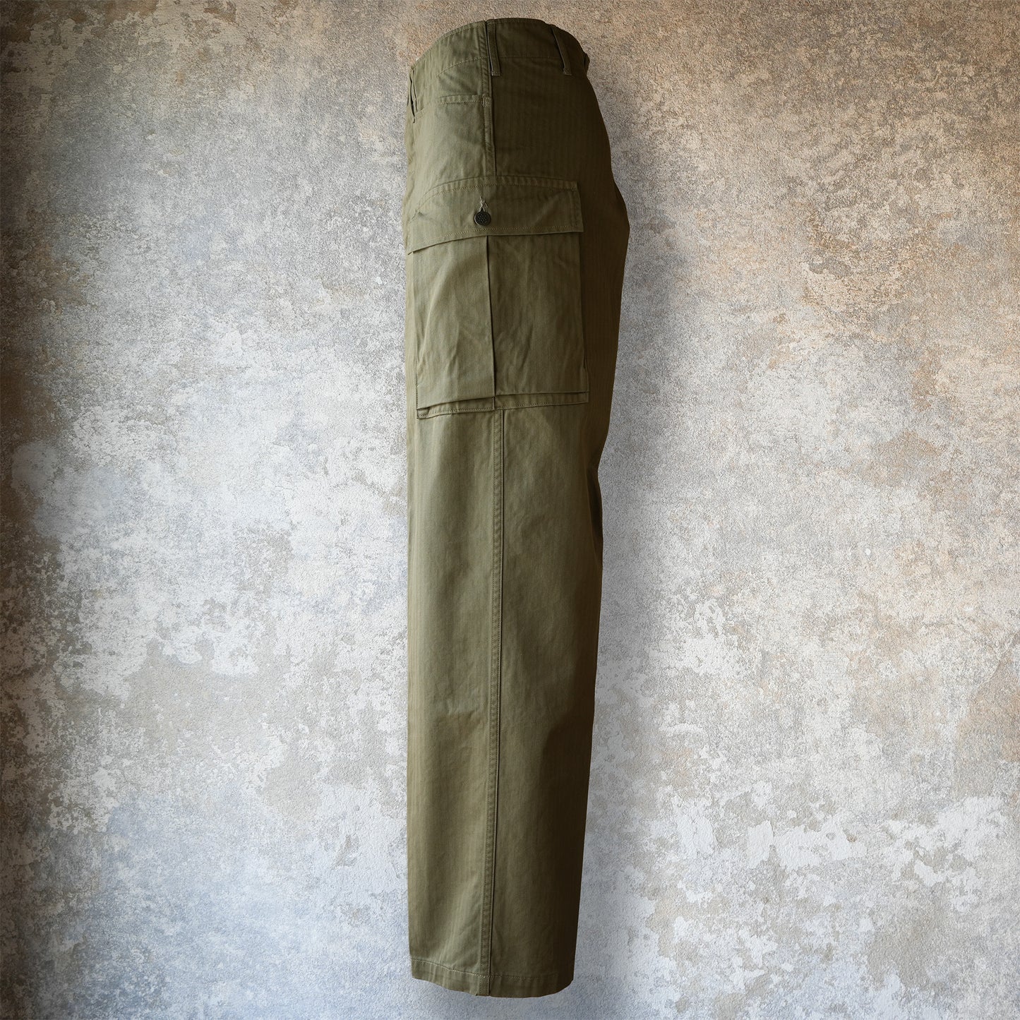 WORKERS M43 Trousers Mod_OD Herringbone