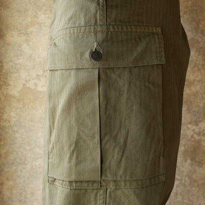 WORKERS M43 Trousers Mod_OD Herringbone
