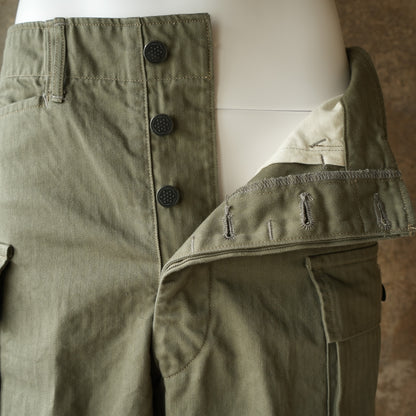 WORKERS M43 Trousers Mod_OD Herringbone