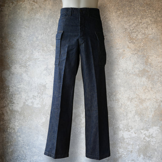 WORKERS_M43 Trousers Mod_10 oz Brown Back Denim