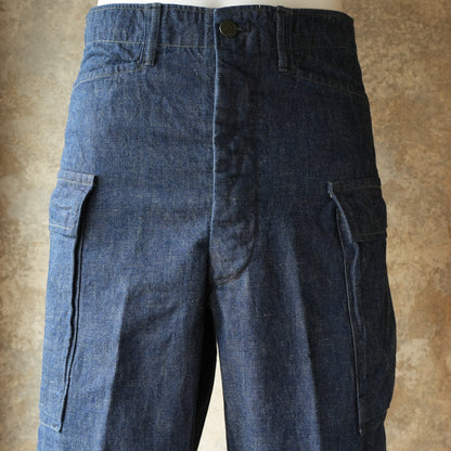 WORKERS_M43 Trousers Mod_10 oz Brown Back Denim