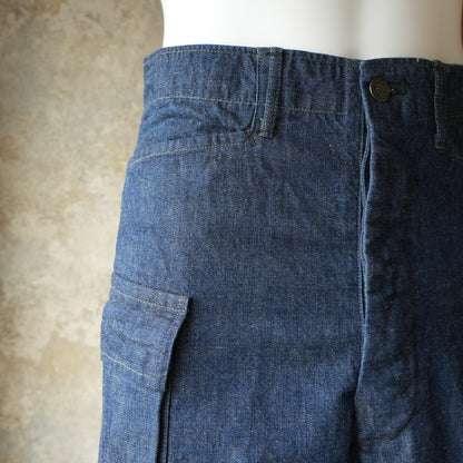 WORKERS_M43 Trousers Mod_10 oz Brown Back Denim