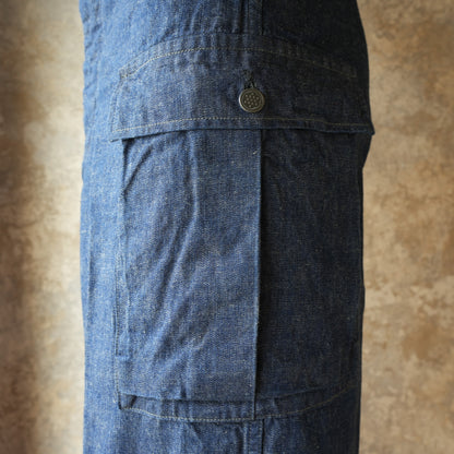 WORKERS_M43 Trousers Mod_10 oz Brown Back Denim