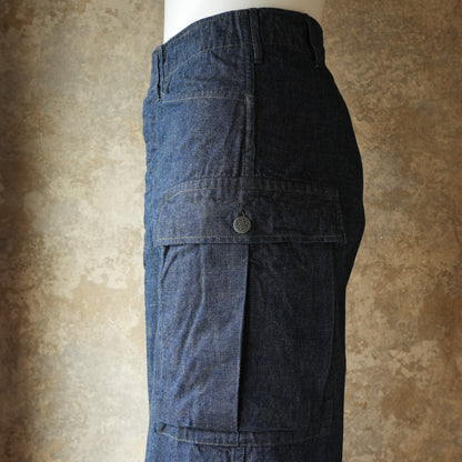 WORKERS_M43 Trousers Mod_10 oz Brown Back Denim