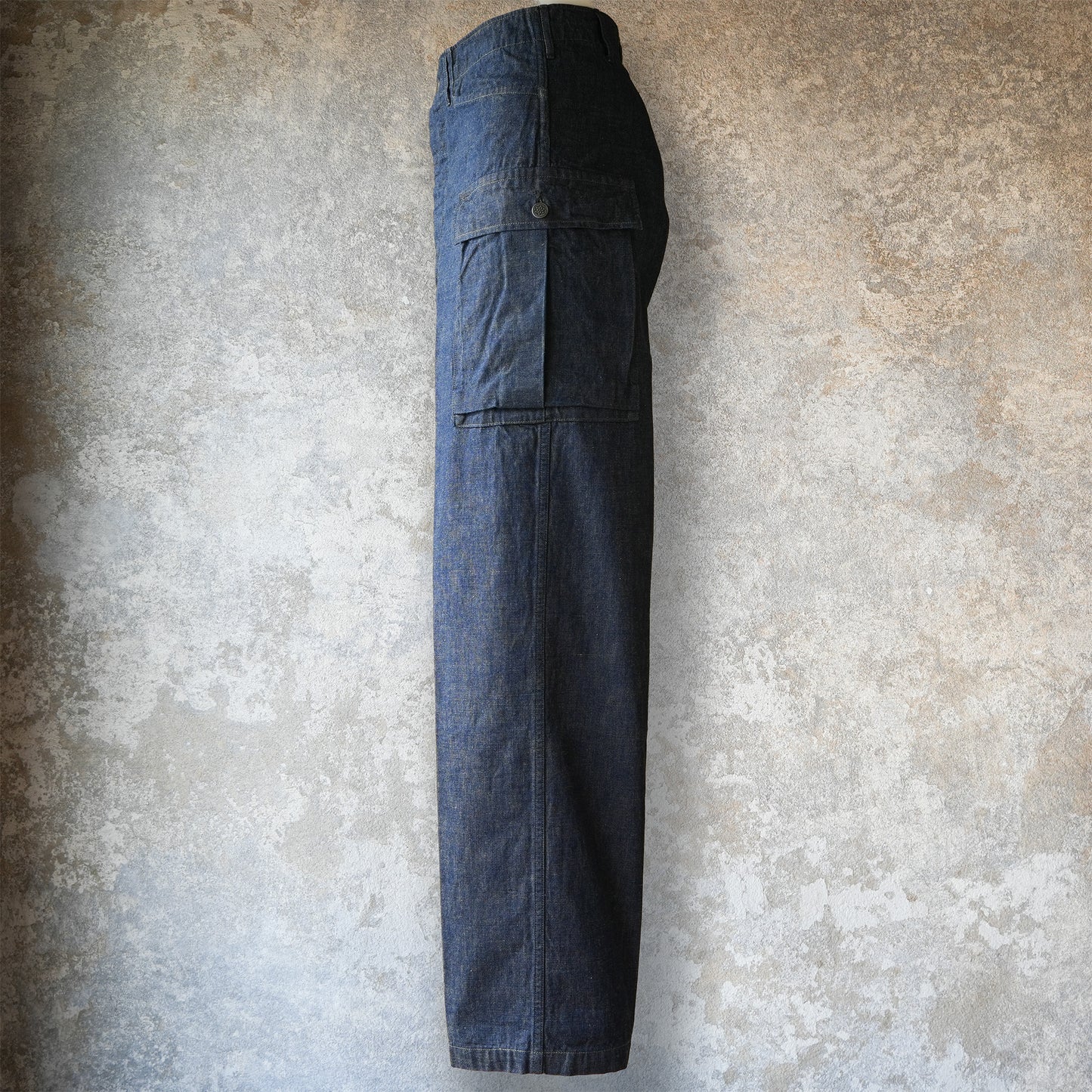 WORKERS_M43 Trousers Mod_10 oz Brown Back Denim