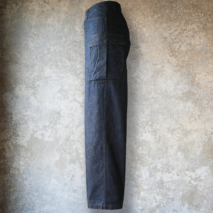 WORKERS_M43 Trousers Mod_10 oz Brown Back Denim