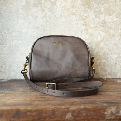 VASCO_VS-296L LEATHER OFFICER POUCH BAG_GRAY